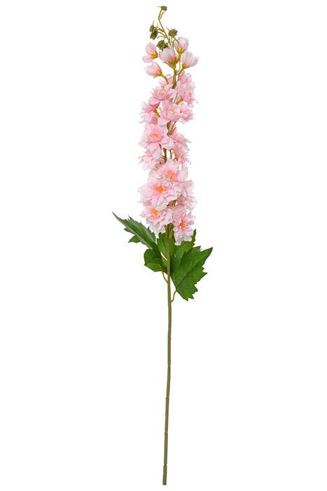 35" Silk Delphinium Spray Light Pink