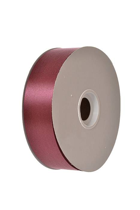 1-7/16" X 100 YD Floral Satin Marsala