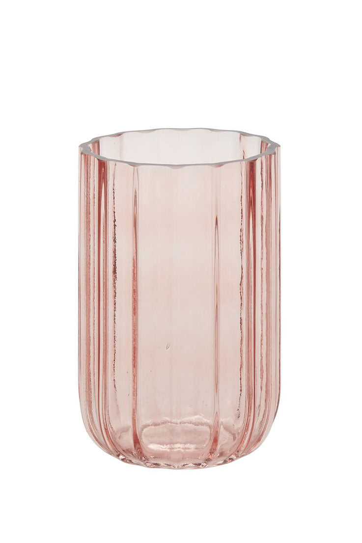 4" x 8" Tanger Vase Pink