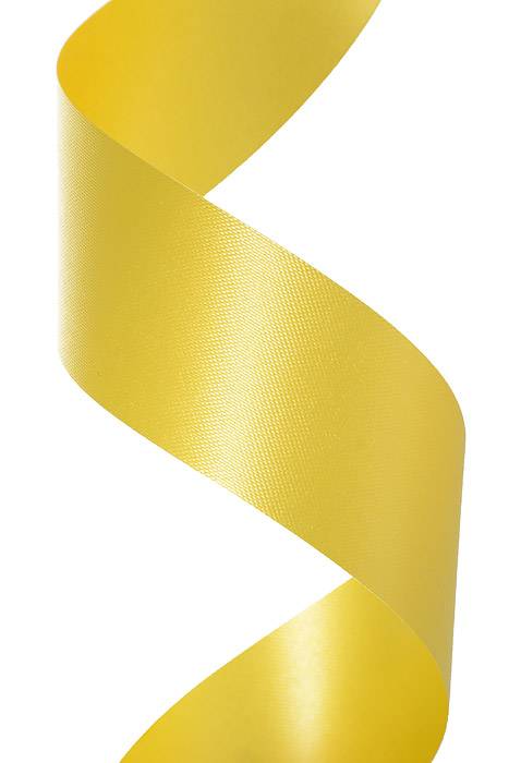 1-7/16 X 100yds Flora-satin Yellow