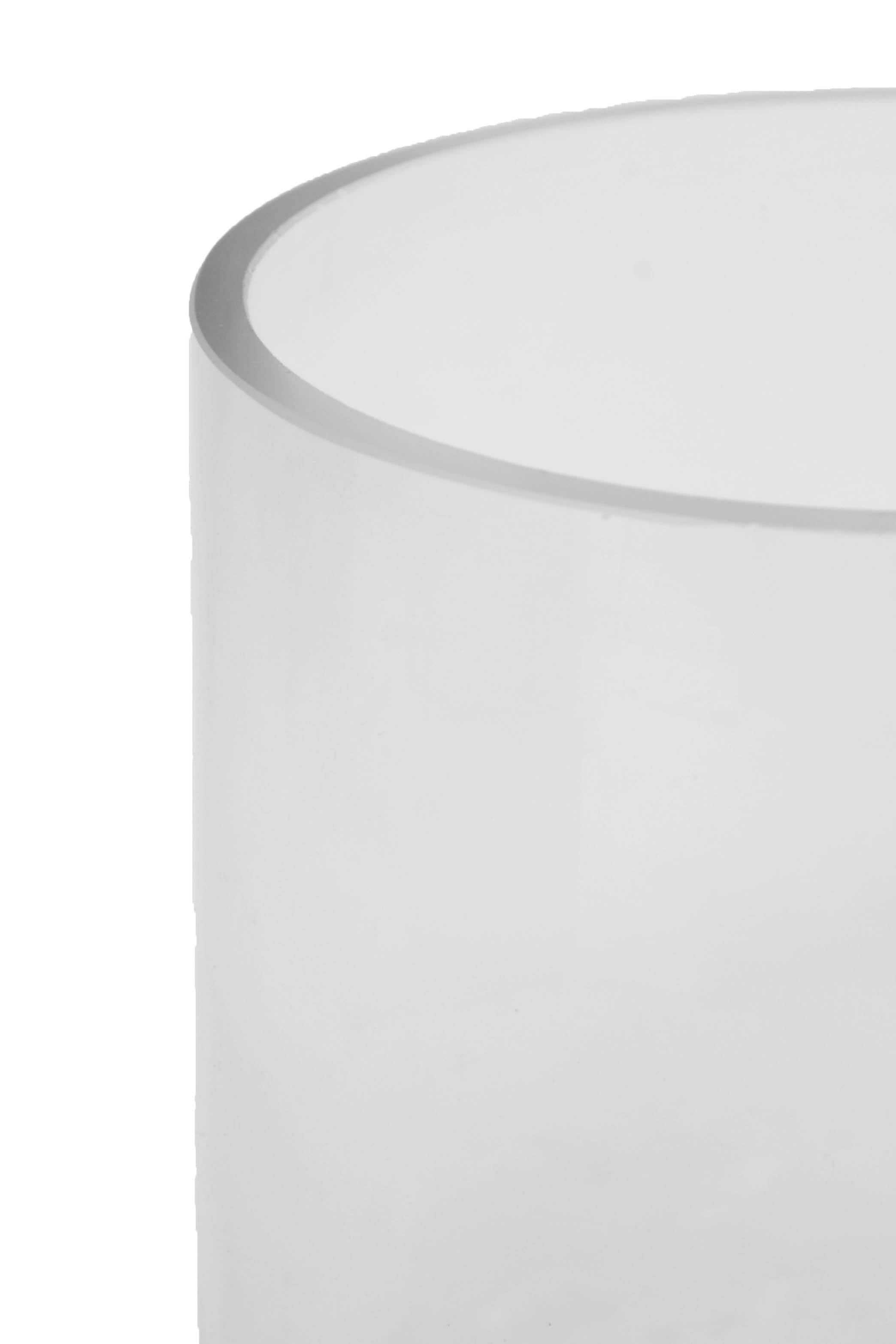 4" X 5" Cylinder Glass Vase Clear