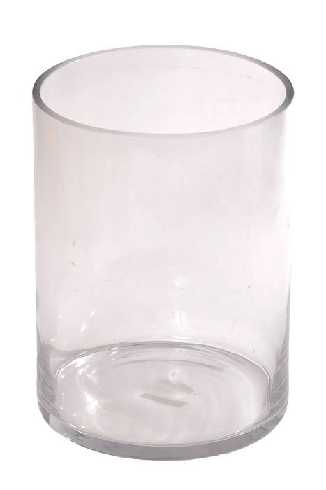 6" X 8" Cylinder Glass Vase Clear