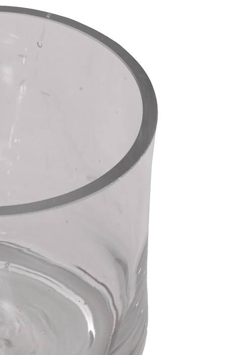 4" X 4" Cylinder Glass Vase Clear