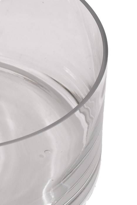 9" X 4" Cylinder Glass Vase Clear
