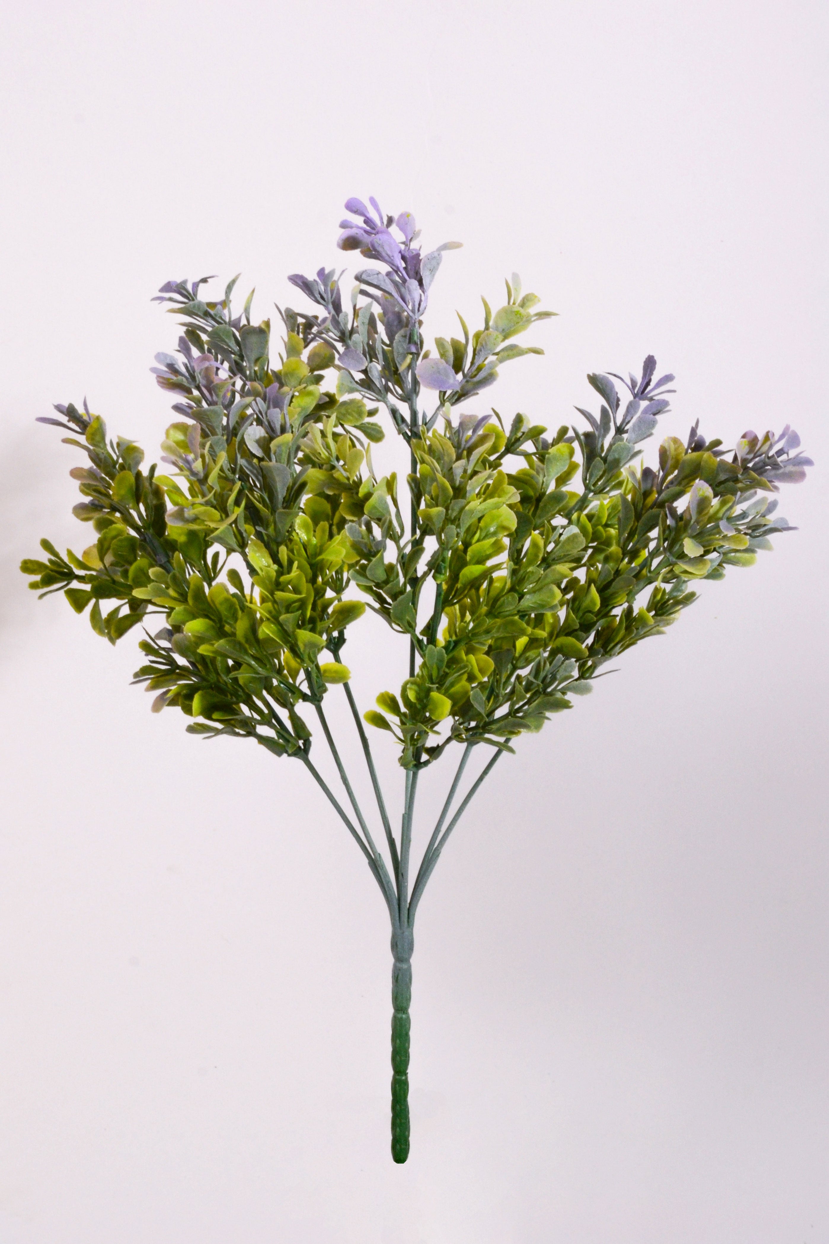 12.5" Artificial Eucalyptus Bush Lavender