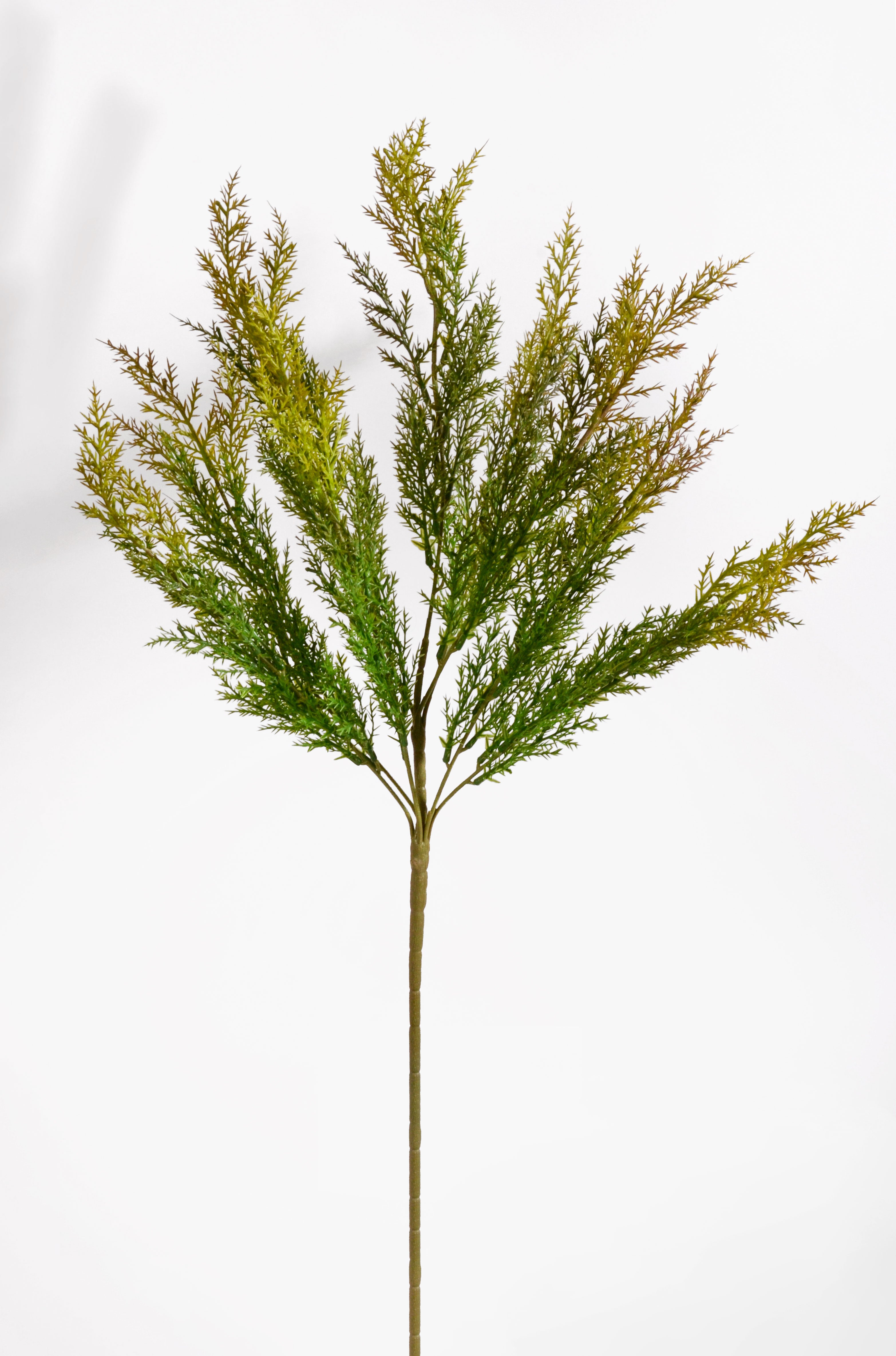 23" Artificial Cedar Bush Dark Green