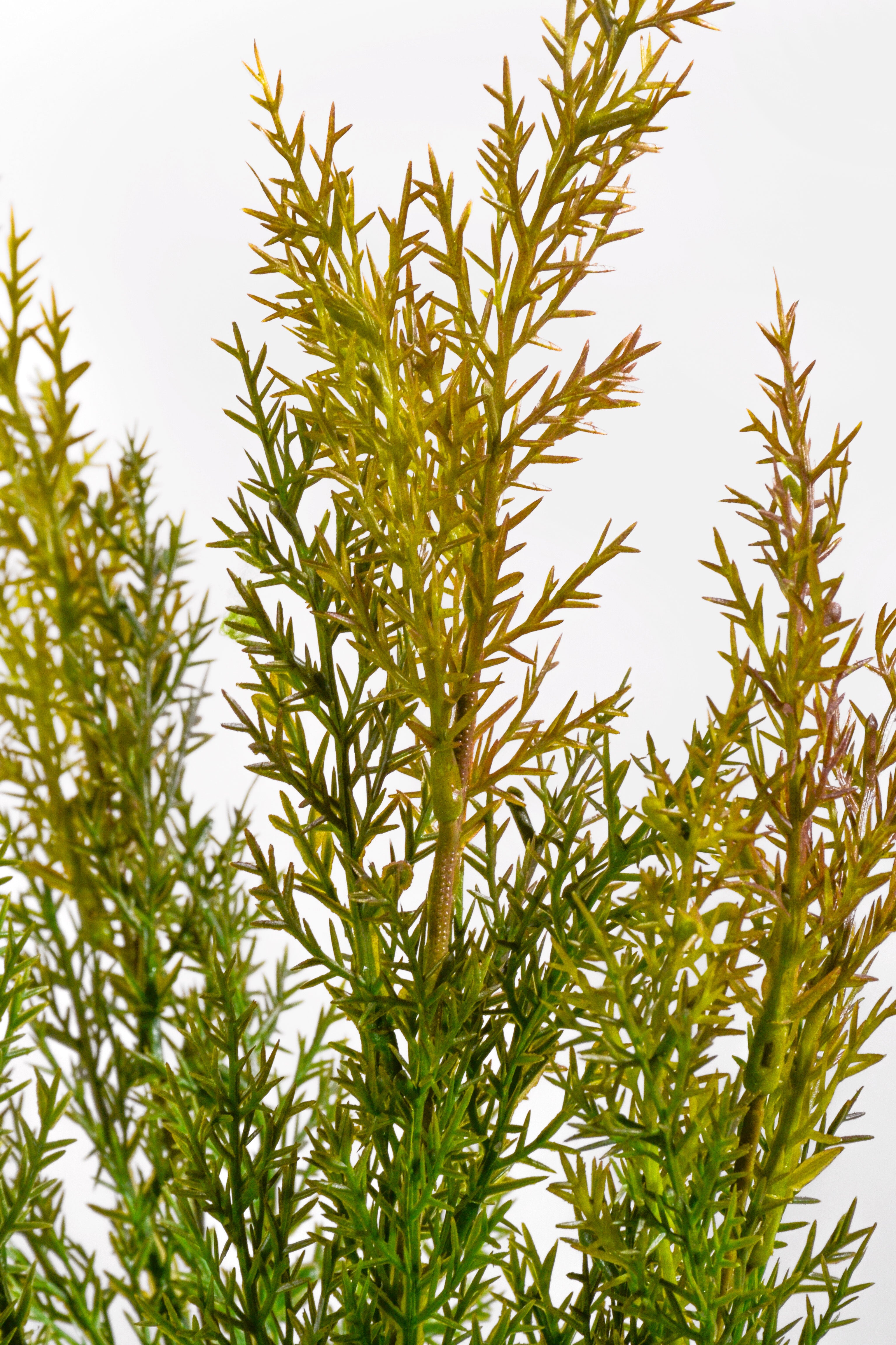 23" Artificial Cedar Bush Dark Green