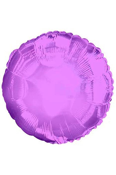 18" Round Foil Balloon Pink Pkg/10