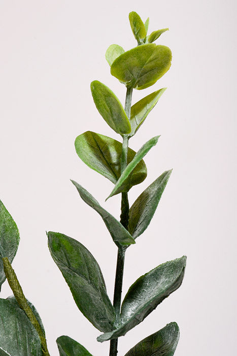 34" Artificial Eucalyptus Spray Green