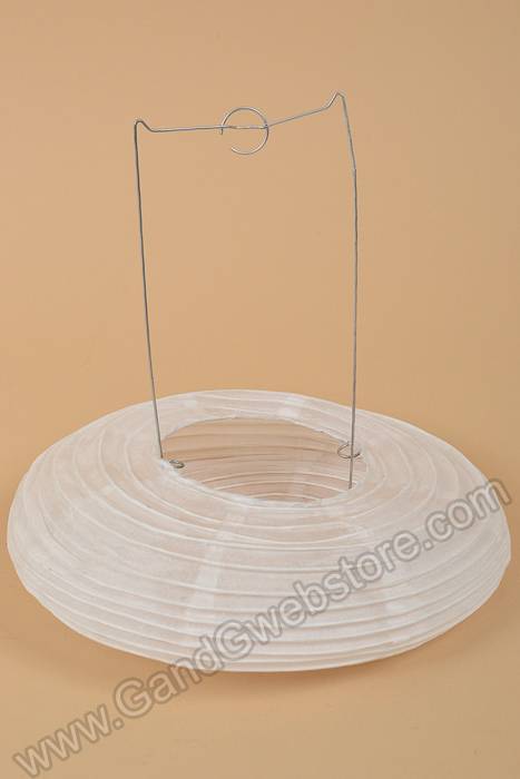 22" Round Paper Lantern Pink