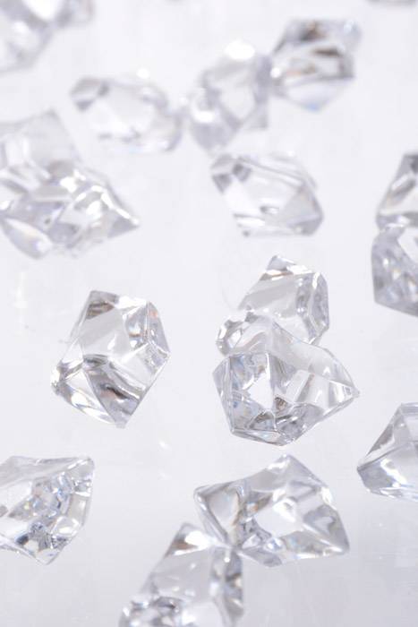 Large Acrylic Cube Clear Pkg/1lb