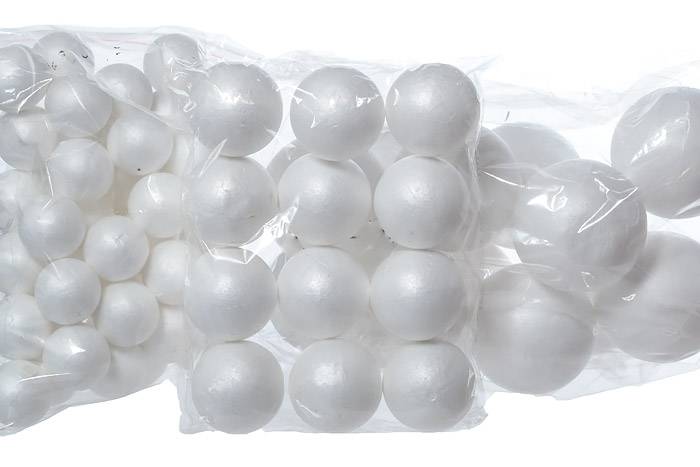 Foam Ball Packages White