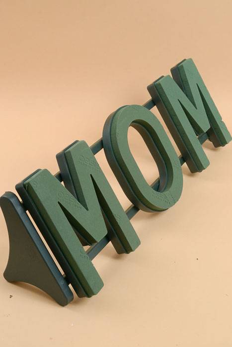 11" X 31" Oasis Floral Frame Mom Green