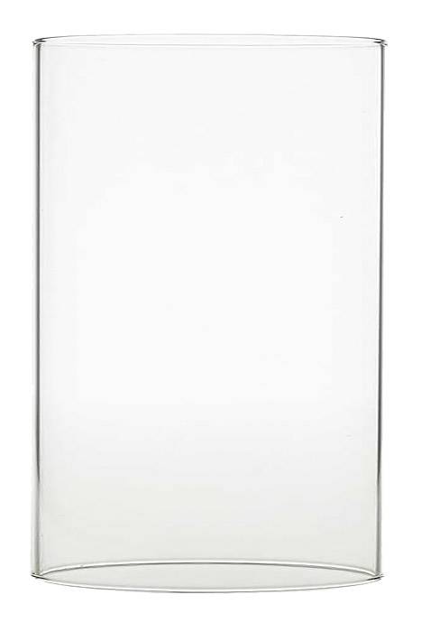 4" X 6" Glass Chimney (Open On Both Ends)