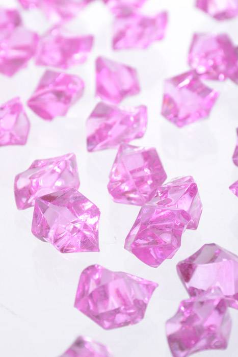 Large Acrylic Cube Rose Pkg/1lb