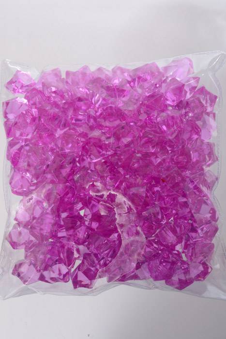 Large Acrylic Cube Fuchsia Pkg/1lb