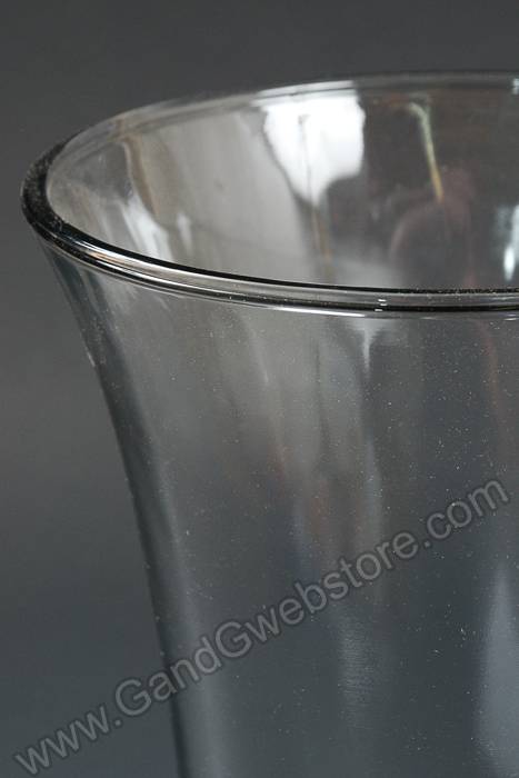 7.5" X 11.5" Riviera Glass Vase Clear