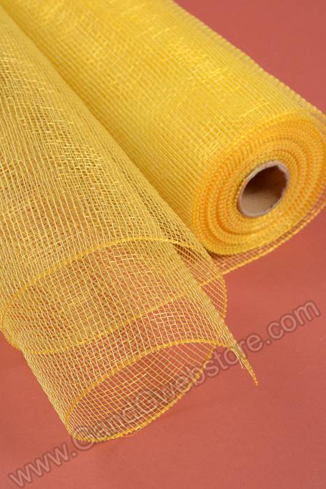 21" X 10yds Polyproplene Plastic Mesh Yellow/gold