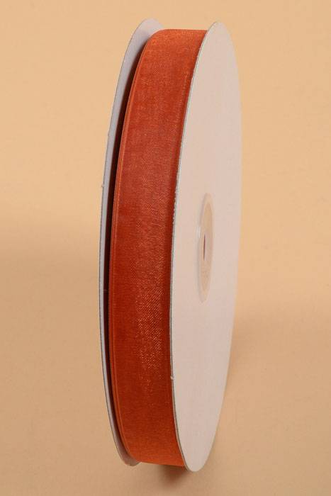 Organdy Ribbon Copper