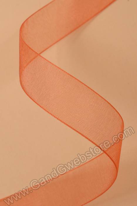 Organdy Ribbon Copper