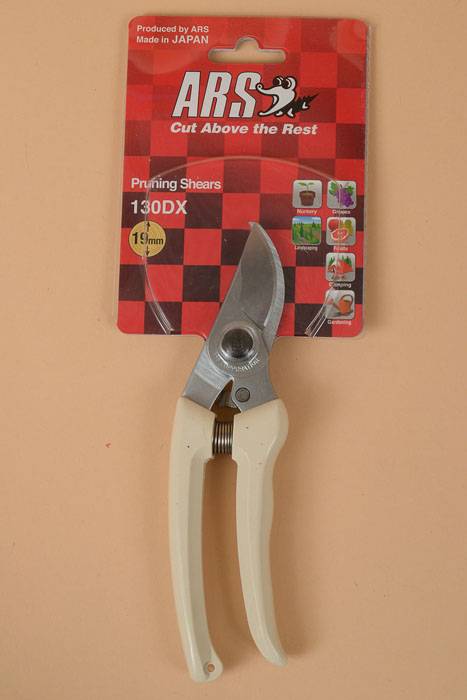 7" Pruning Shears White