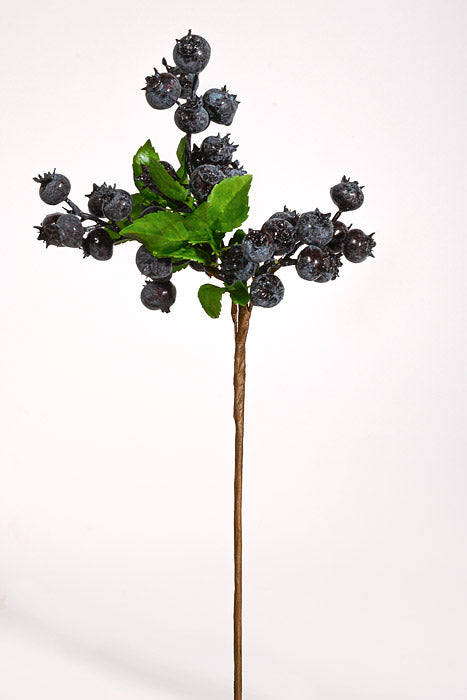 14" Artificial Berry Pick Blue