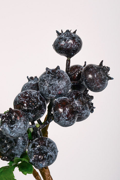 14" Artificial Berry Pick Blue