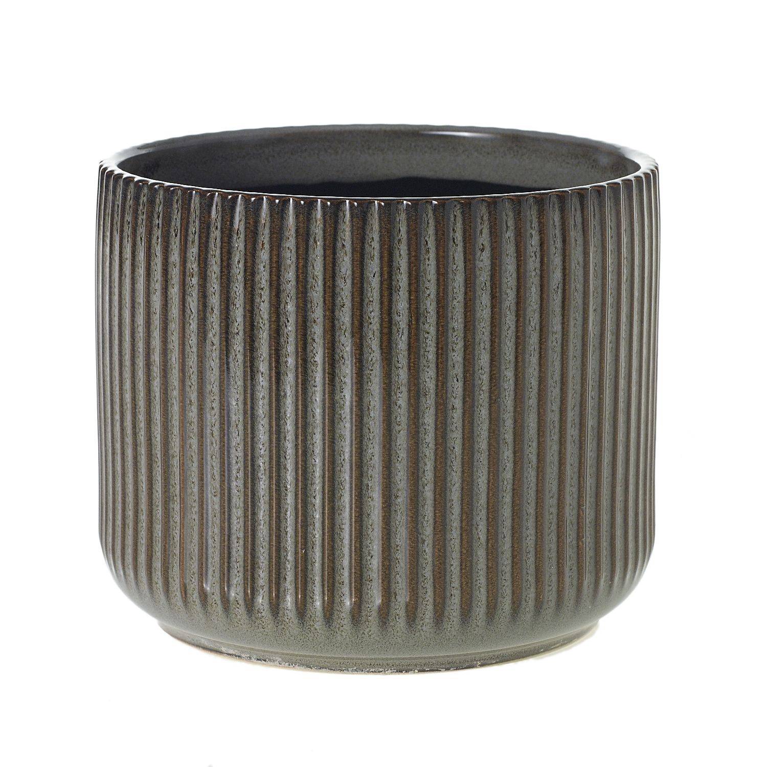 6.75"x 5.75" Habitat Pot Grey