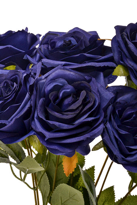 16" Rose Bush Royal Blue