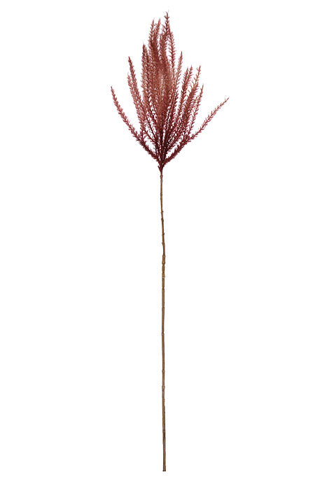36" Artificial Reed Grass Spray Wine