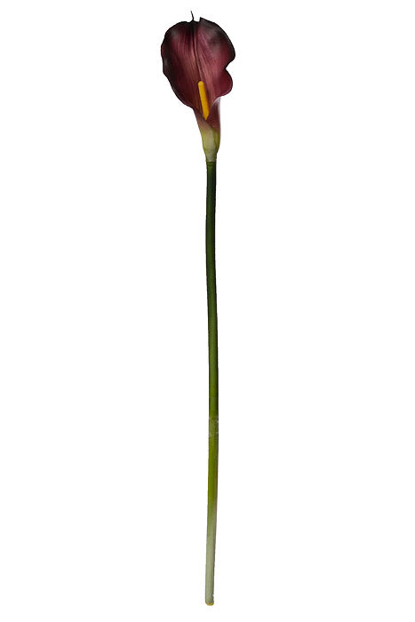 29" Calla Lily Spray Burgundy