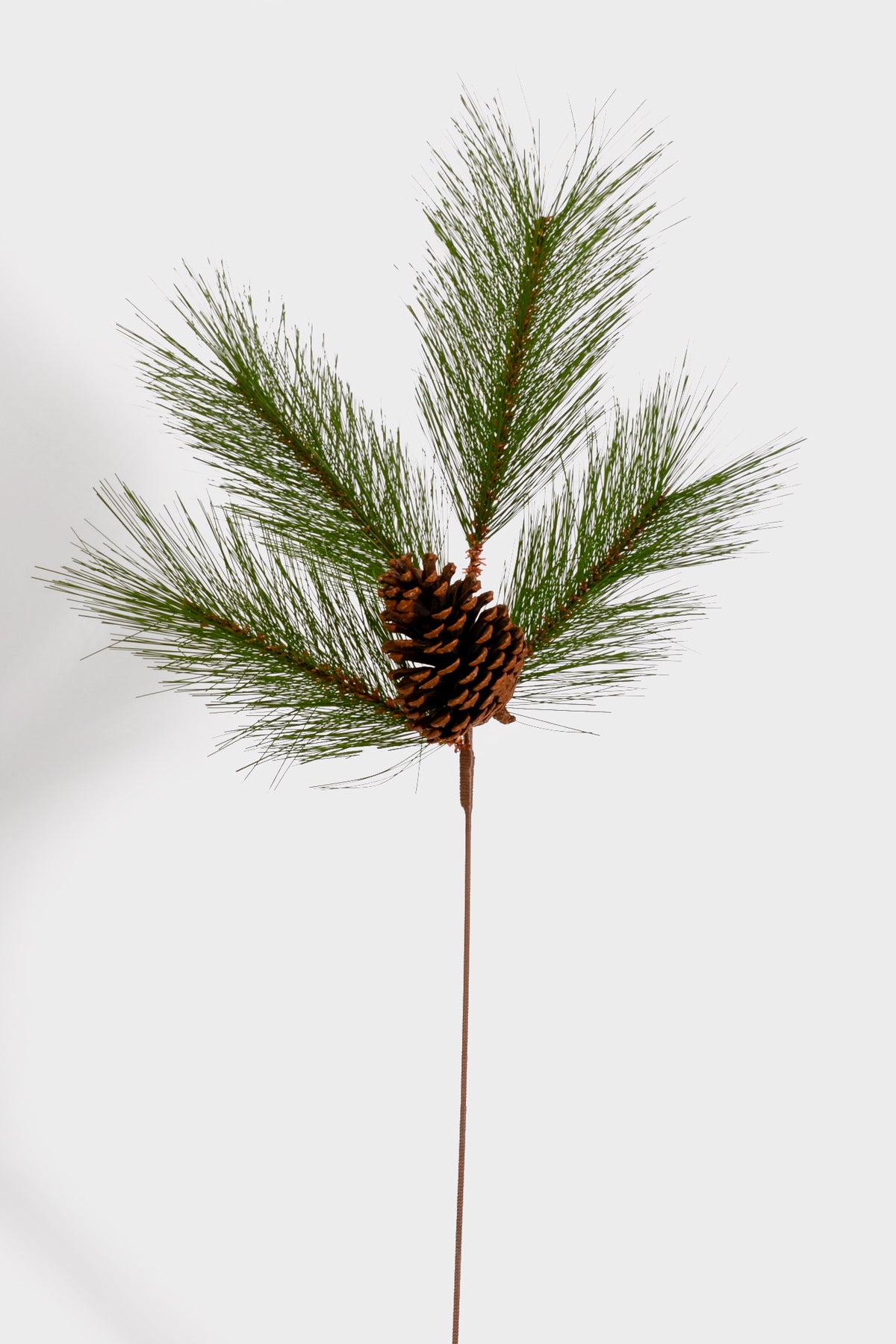 37" Pine and Pinecone Spray Green
