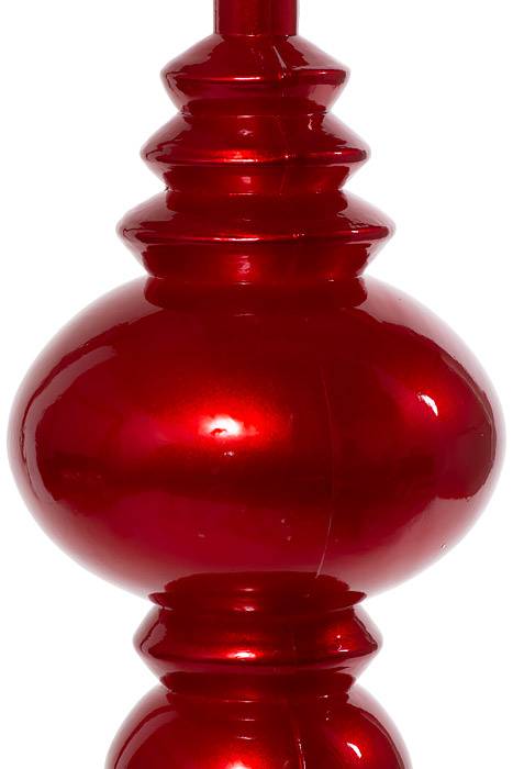 14" Finial Red