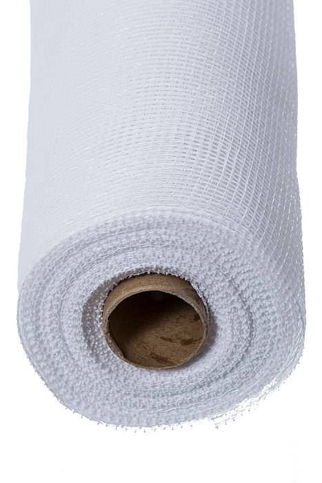 21" X 10yds Decorating Mesh Plain White