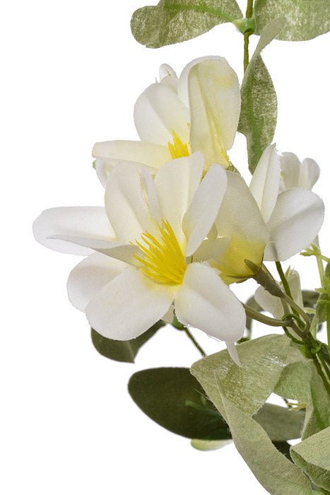 20" Silk Wild Daisy Bush White