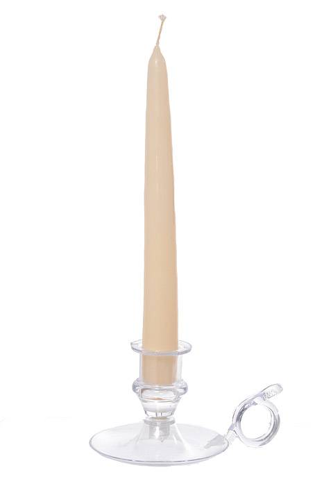 8" Patrician Taper Ivory Box/12