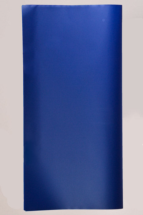 22.5" Waterproof Flower Wrapping Paper Royal Blue Pkg/20