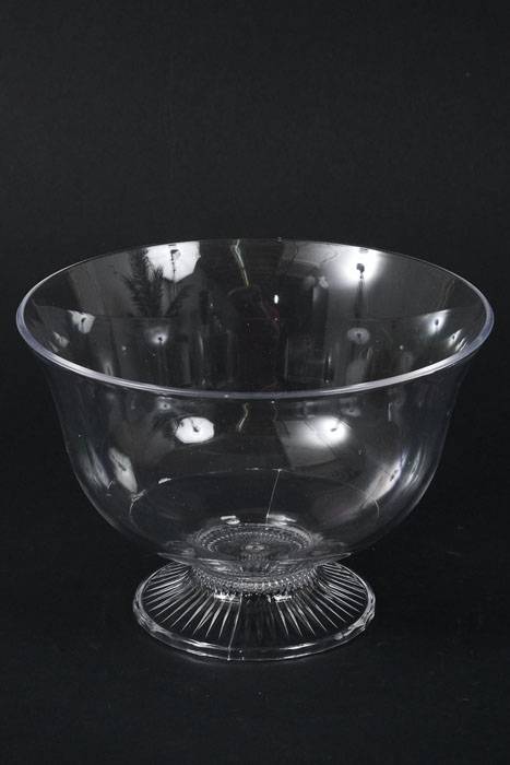 7.25" X 5.25" Plastic Fruit Bowl Clear
