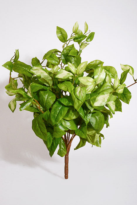 20" Artificial Hoya Hanging Bush Green/Cream