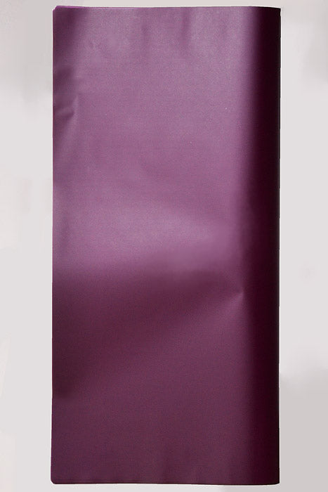 22.5" Waterproof Flower Wrapping Paper Purple Pkg/20