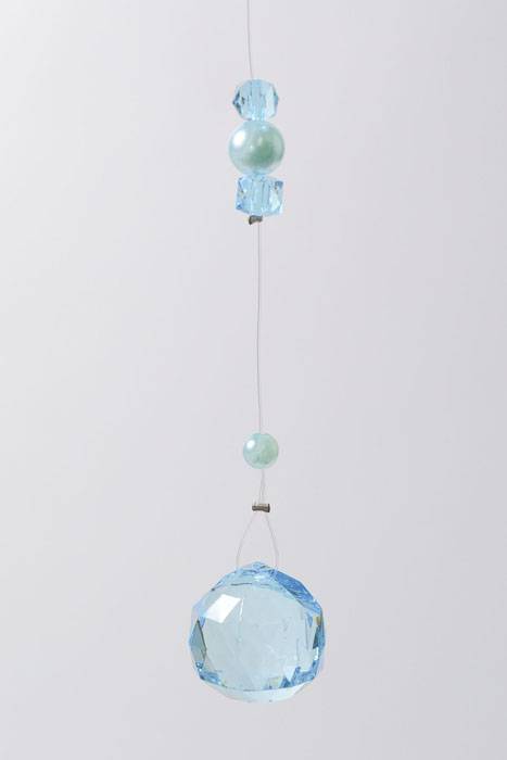 36" Pearl & Bead Garland Turquoise