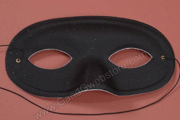 Plain Mask Black Pkg/12