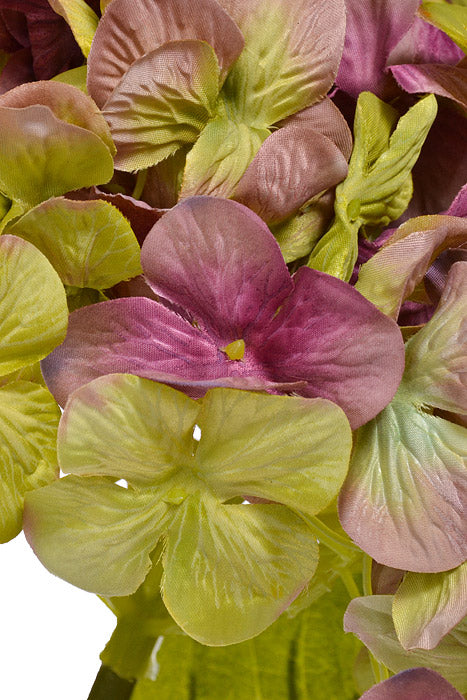 43" Silk Single Giant Hydrangea (Mauve/Green)