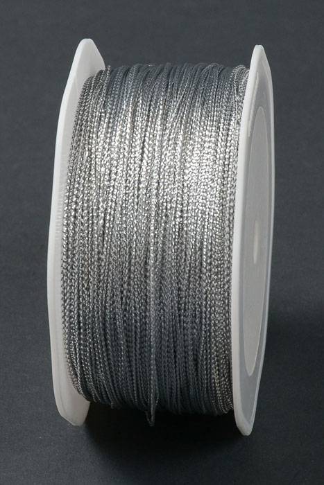 1mm X 50y Tinsel Cord Silver