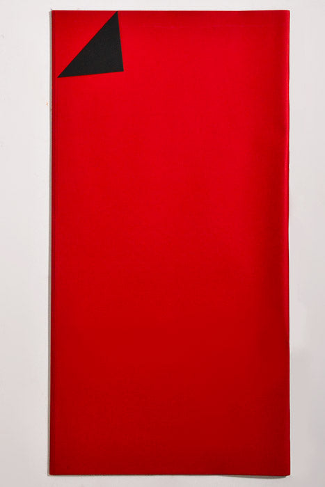 22.5" 2 Tone Waterproof Wrapping Paper Red/Black Pkg/20