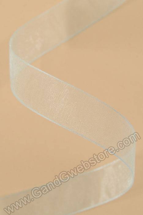 Organdy Ribbon Light Blue