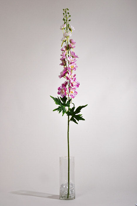 41.5" Silk Delphinium Spray Lavender