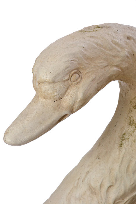 18" X 10" X 15" Swan Planter White