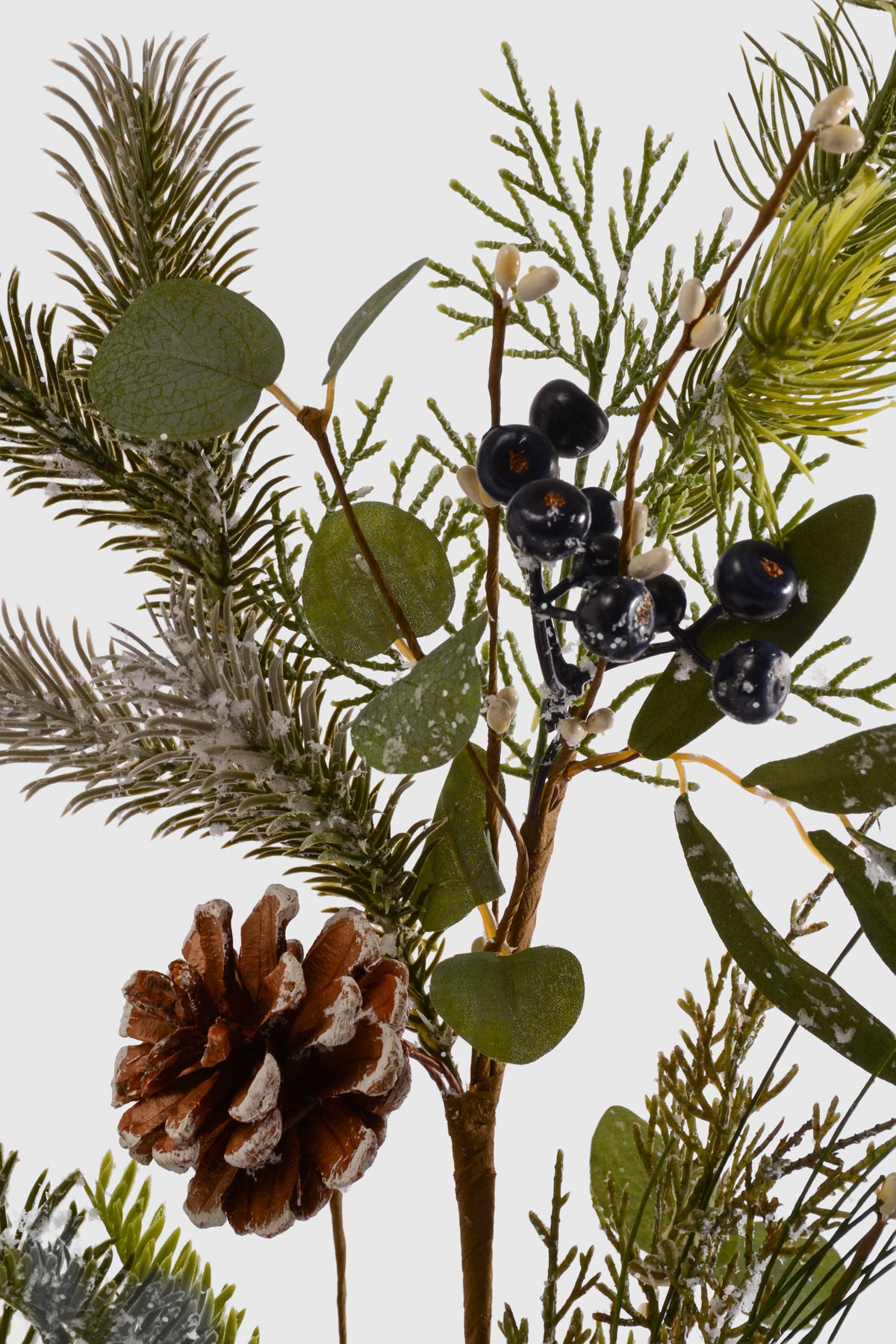 32.5" Frosted Pine Eucalyptus Green