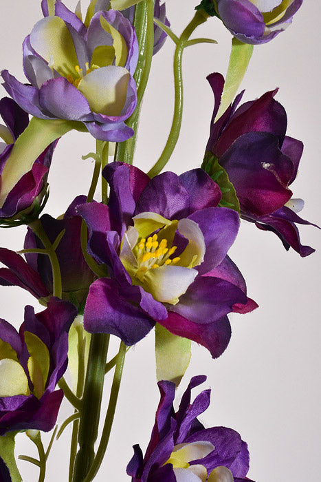 41.5" Silk Delphinium Spray Purple